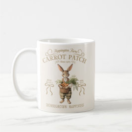 Taza De Café Carrot Patch Bunny Farmer