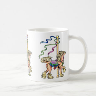 Taza De Café Carrusel con cresta chino