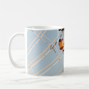 Taza De Café Carrusel rojo y marrón