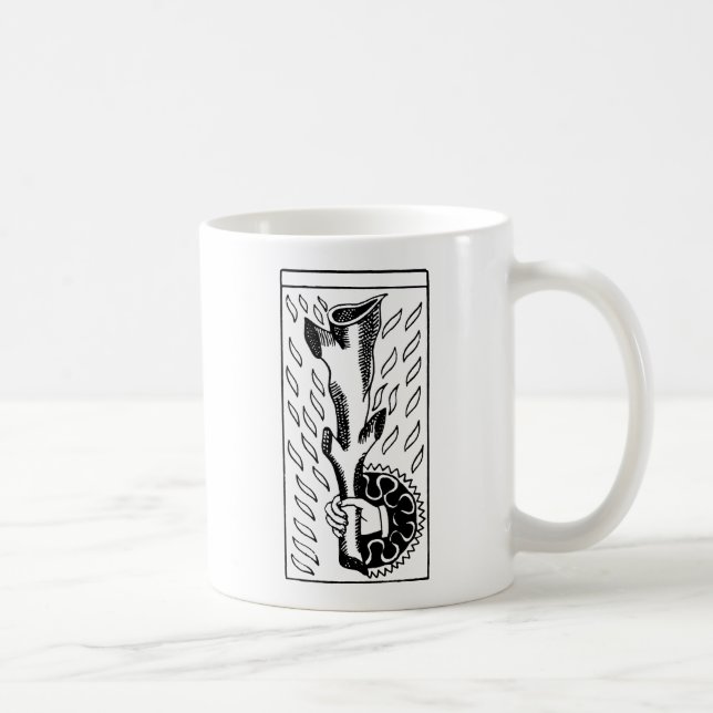 Taza De Café Carta de tarot: As de Roces (Derecha)