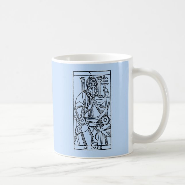 Taza De Café Carta de tarot: El papa (Derecha)