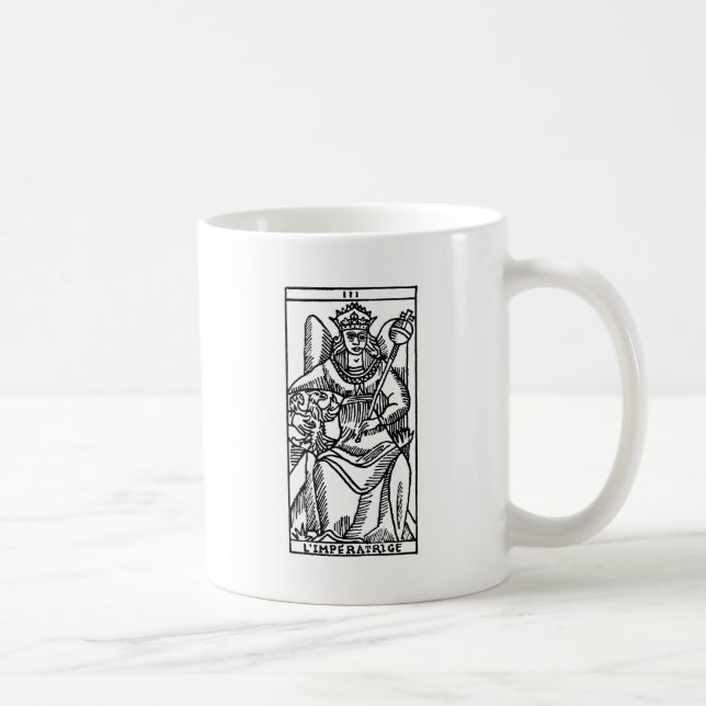 Taza De Café Carta de tarot: La emperatriz (Derecha)