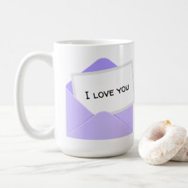 Taza De Café Carta de Te Amo