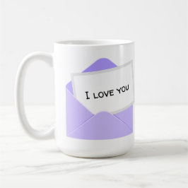 Taza De Café Carta de Te Amo