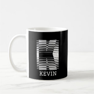 TAZA DE CAFÉ CARTA INICIAL K - NOMBRE DE ALFABETO K
