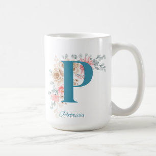 Taza De Café Carta personalizada de café Mug P