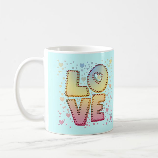 Taza De Café Cartas de amor (Izquierda)