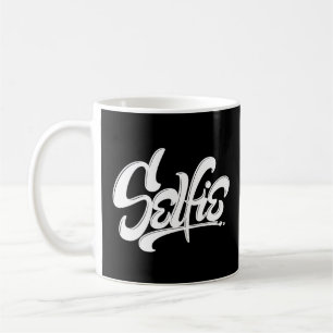 Taza De Café Cartas de arte callejero de Graffiti Selfie