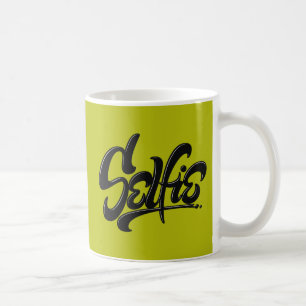 Taza De Café Cartas de arte callejero de Graffiti Selfie