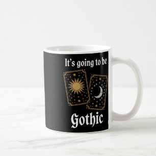 Taza De Café Cartas góticas Tarot Fortune Mov de literatura med