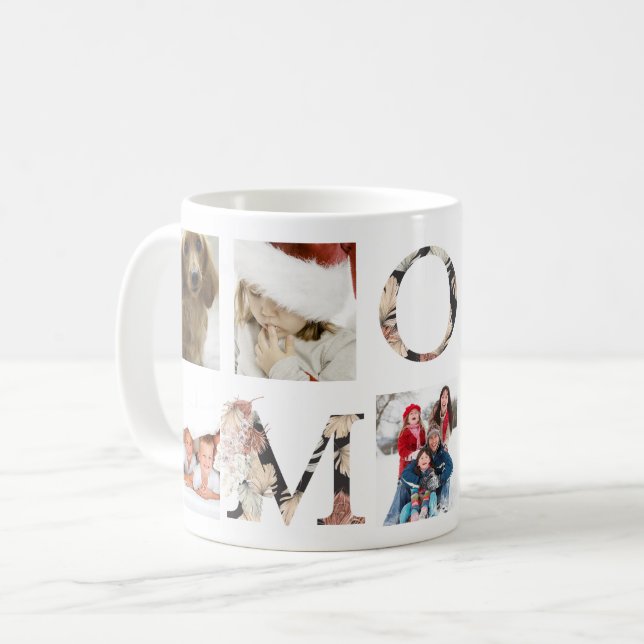 Taza De Café Cartas Pampas MOM | Día de la Madre (Anverso izquierdo)