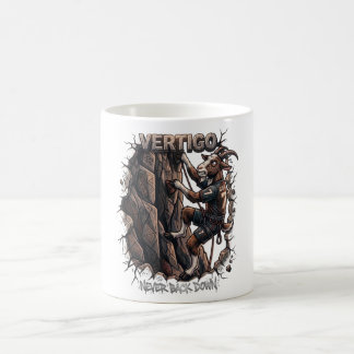 Taza De Café Cartel de Escalada en Roca Motivacional Cabra de D