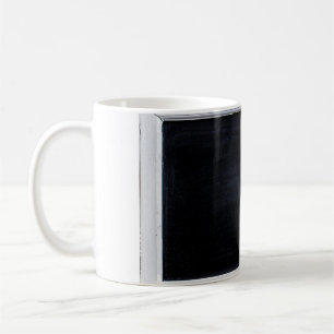 Taza De Café Cartel de la pizarra negra