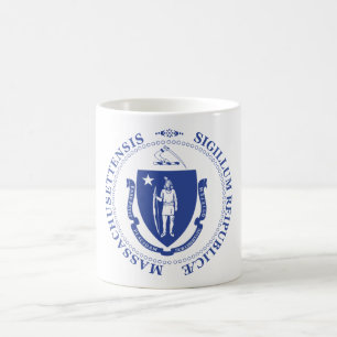 Taza De Café Cartel de Massachusetts