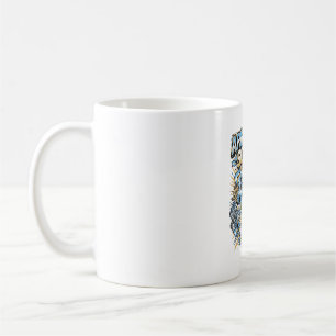 Taza De Café Cartel de Naciones Delantero Esqueleto Fútbol Arge
