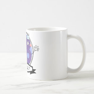 Taza De Café Cartel oficial de cumpleaños 98.