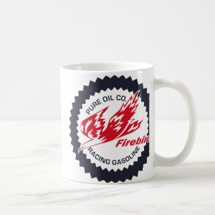 Taza De Café Cartel vintage de gasolina de Pure Firebird Racing