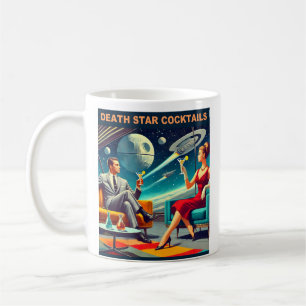 Taza De Café Carteles de viaje espacial Martini Estrella de la