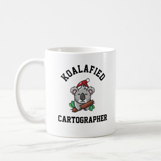 Taza De Café Cartografo de Koalafied (Izquierda)
