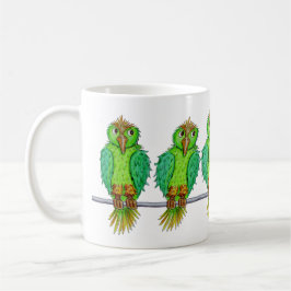 Taza De Café Cartoon Birds