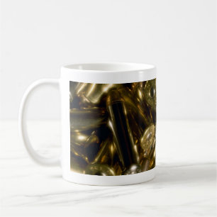 Taza De Café Cartuchos, mezclados .44 y .357 botella doble en p