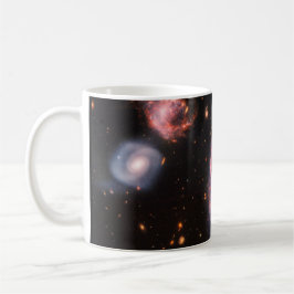 Taza De Café CartWheel Galaxy JWST James Webb Space Telescope