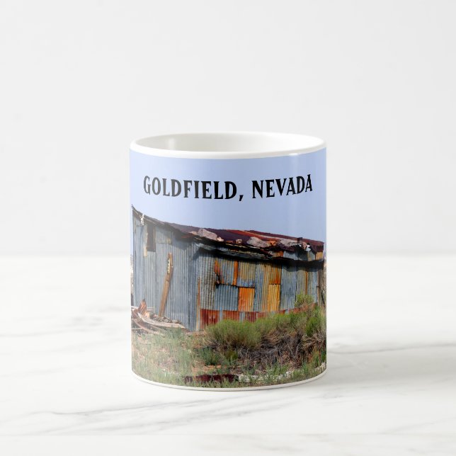 Taza De Café Casa Abandonada En Goldfield Nevada (Centro)