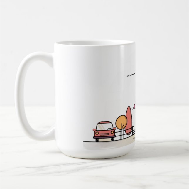Taza De Café casa, casa, edificio (Izquierda)