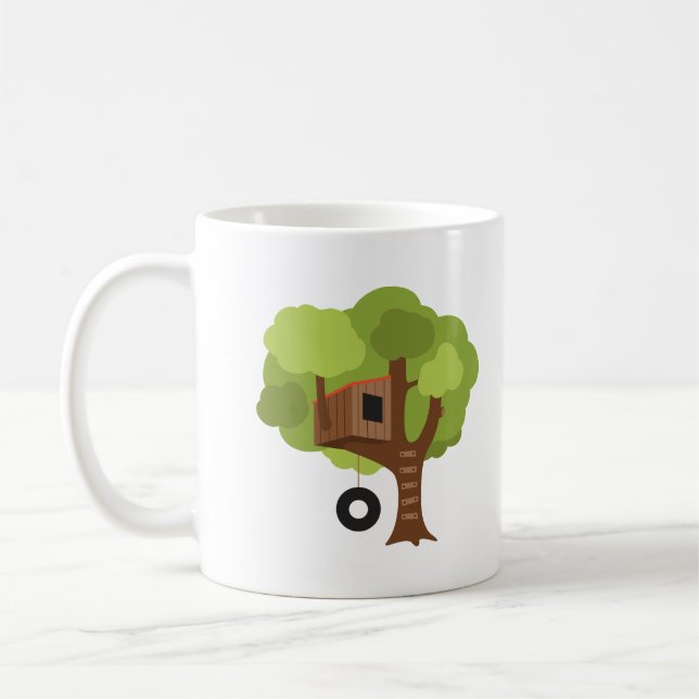Taza De Café Casa de árbol (Izquierda)