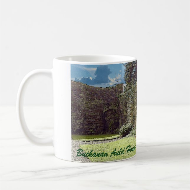 Taza De Café Casa de Buchanan Auld - Clan Buchanan (Izquierda)