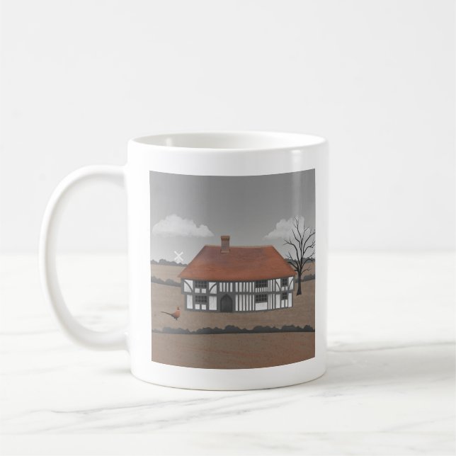Taza De Café Casa de campo de faisanes (Izquierda)