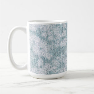 Taza De Café Casa de Campo Velvety Blue Daisy