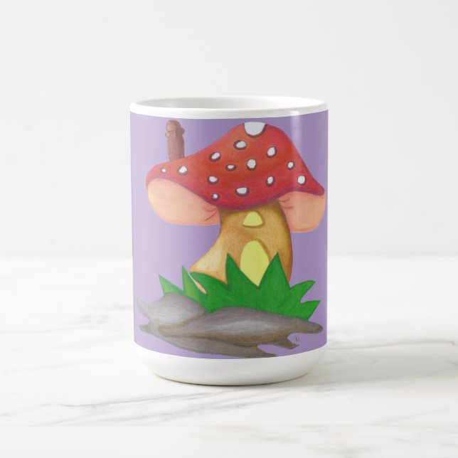 Taza De Café Casa de Cogumelo (Centro)