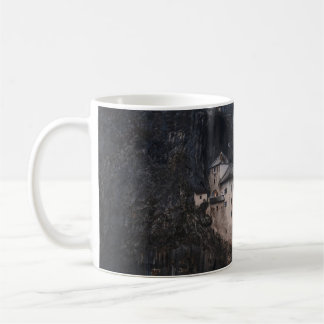TAZA DE CAFÉ CASA DE CONCRETO BEIGE Y NEGRO