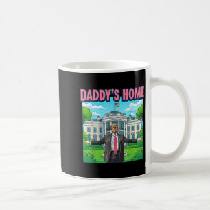 Taza De Café Casa de Daddys Casa Blanca 2025 Presidente Trump _
