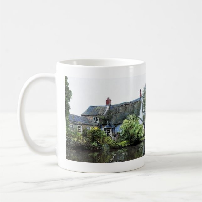 TAZA DE CAFÉ CASA DE INGLATERRA ANTIGUA (Izquierda)