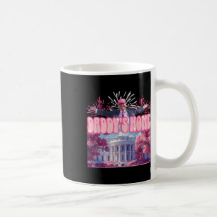 Taza De Café Casa de la camiseta de Trump 2024 Feliz 4 de julio