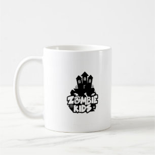 Taza De Café Casa de niños zombi embrujada