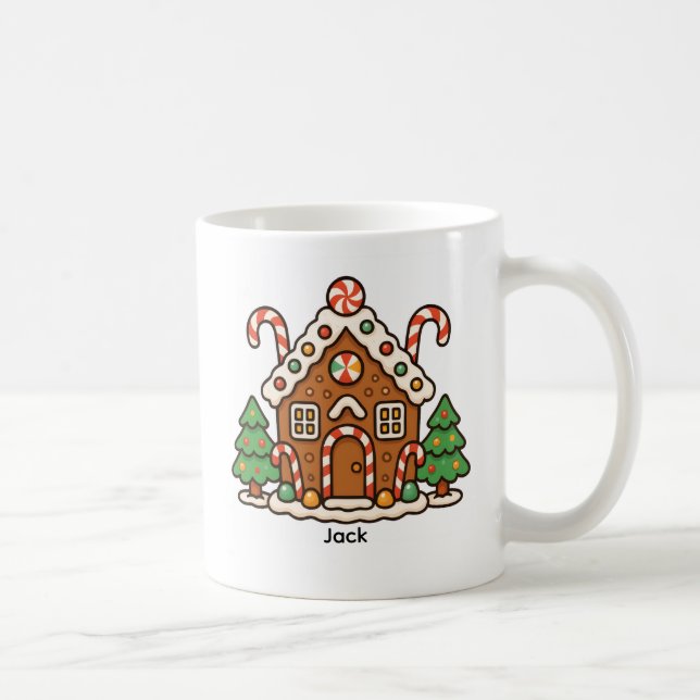 Taza De Café Casa de Pan de Jengibre (Derecha)