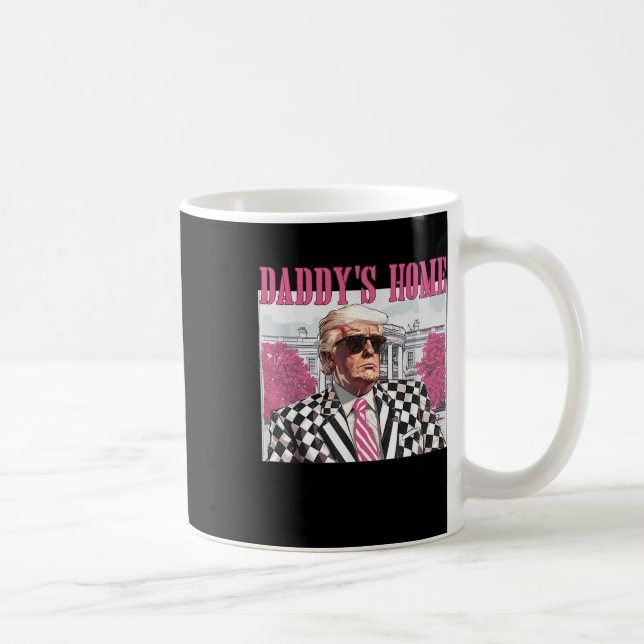 Taza De Café Casa de papá: Trump rosa 2024 (Derecha)