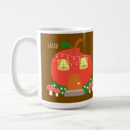 Taza De Café Casa de rana de frutas de Apple