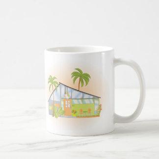 Taza De Café Casa de Sueño Tropical