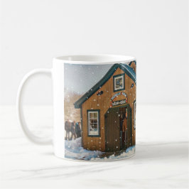 Taza De Café Casa de Sugar de Maple Country