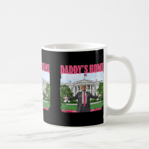 Taza De Café Casa de Trump, casa de un padre gracioso, Com Casa
