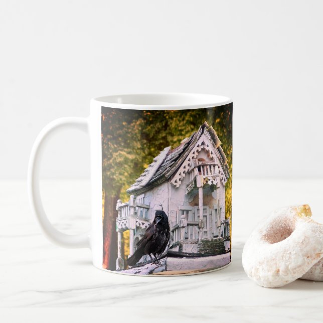 Taza De Café Casa del Cuervo (Con donut)