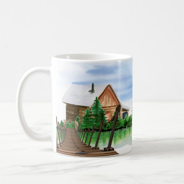 Taza De Café Casa del lago Coszy Mug (Izquierda)