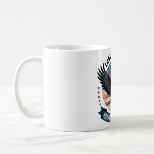 Taza De Café Casa del Libre Arte Patriótico del Águila