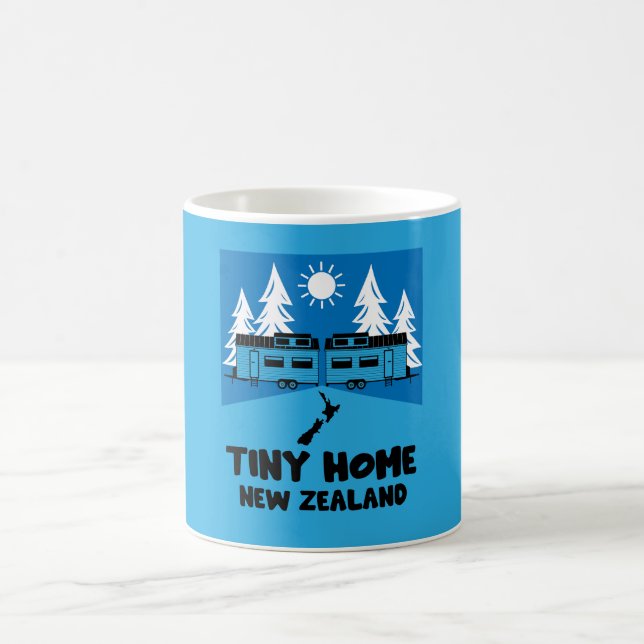 Taza De Café Casa pequeña Nueva Zelanda (Centro)