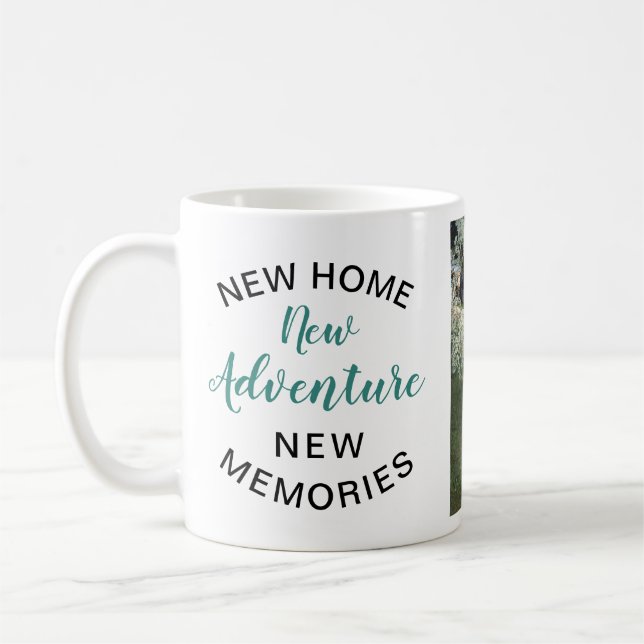Taza De Café Casa Personalizado calienta nueva foto (Izquierda)