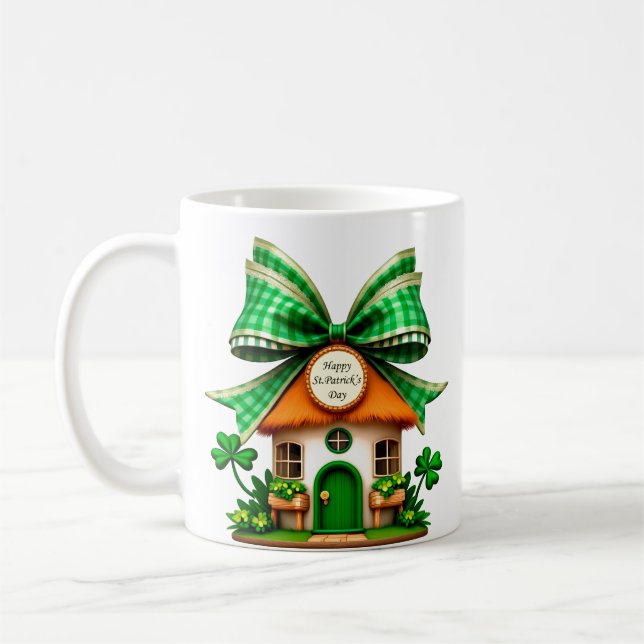 Taza De Café Casa verde (Izquierda)